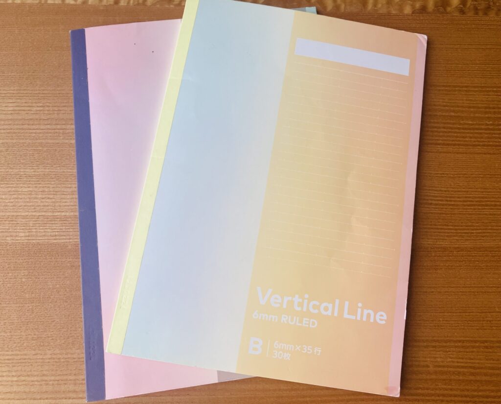 サンフレイムジャパン VerticalLine 6mm×35行 ノート表紙