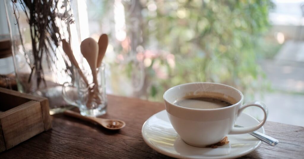 コーヒー　穏やかな時間